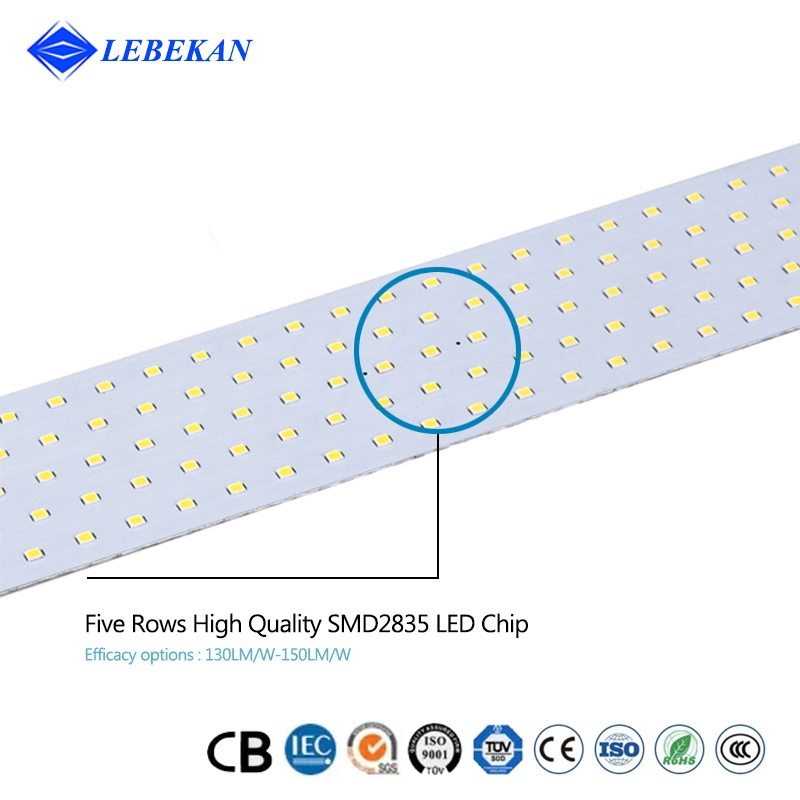 La luz Tri-Proof IP65 Nueva llegada PC+Aluminio 20W 40W 60W 80W LED de luz del tubo de Tri-Proof impermeable