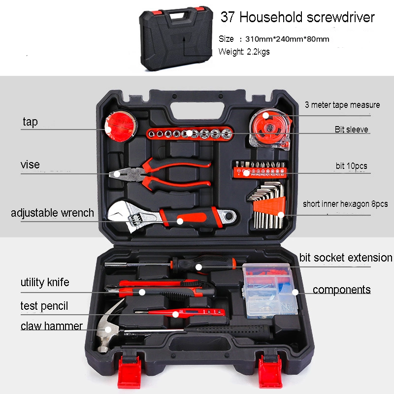 Hand Tool Set with Portable Suitcase