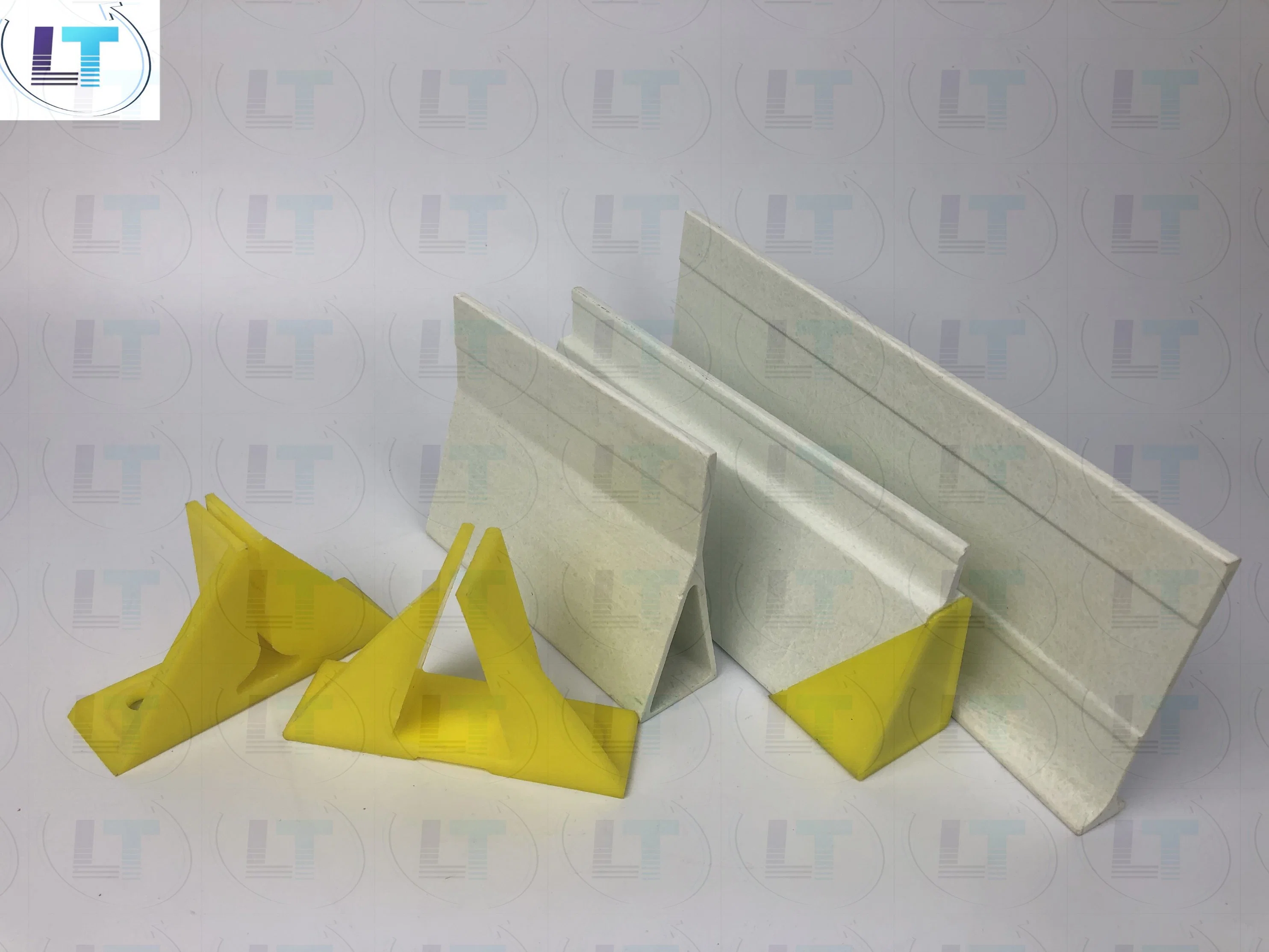 High Strength FRP Pultruded 50mm FRP Structural Fiberglass Profile Round Tube