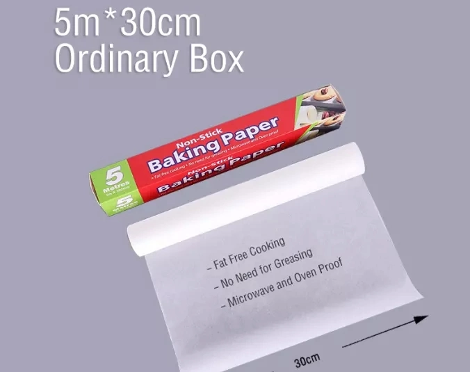 Moisture Proof Paper Coated Silicone Cheese Wrapping Paper Packaging Coated Silicon Oil Baking Food Wrapping Paper