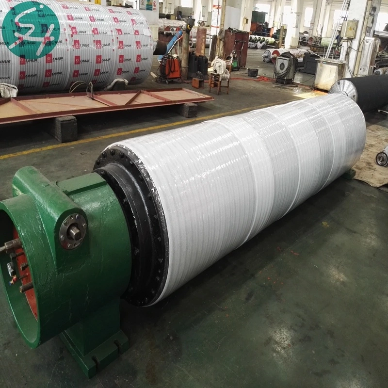 Plain Rubber Size Press Roll for Paper Machine