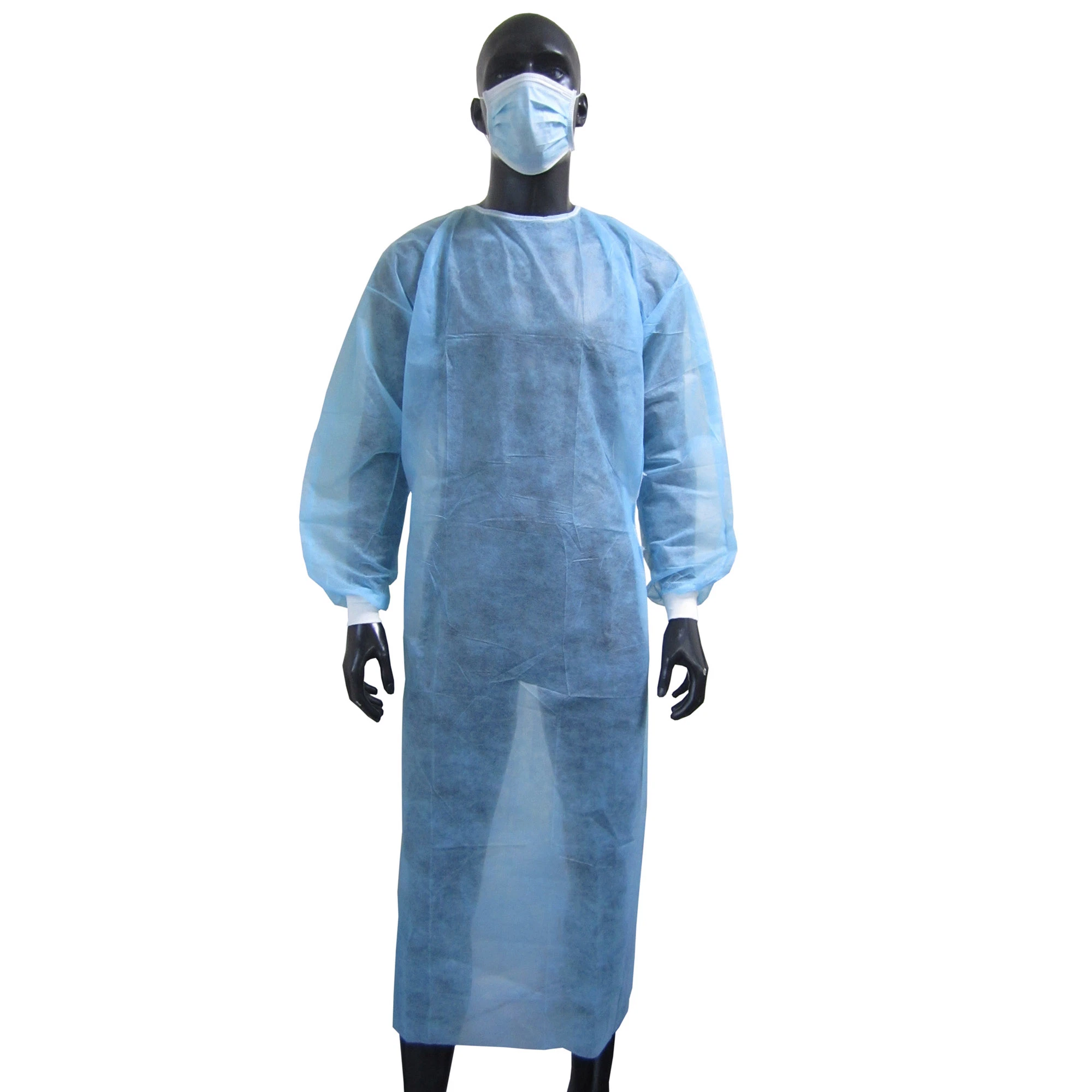 Hospital SMS/SBPP/PP+PE Isolation Gown, Nonwoven Isolation Medical Gown