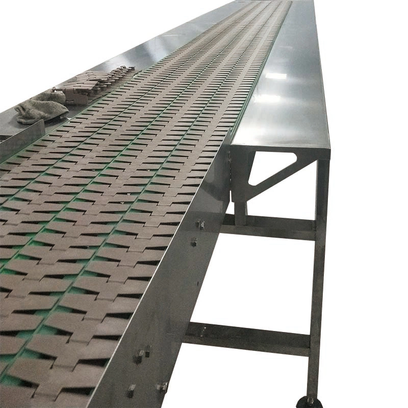 Factory Customized Stainless Steel Wire Mesh Belt Conveyor Flat Flex Wire Net Belt Conveyor