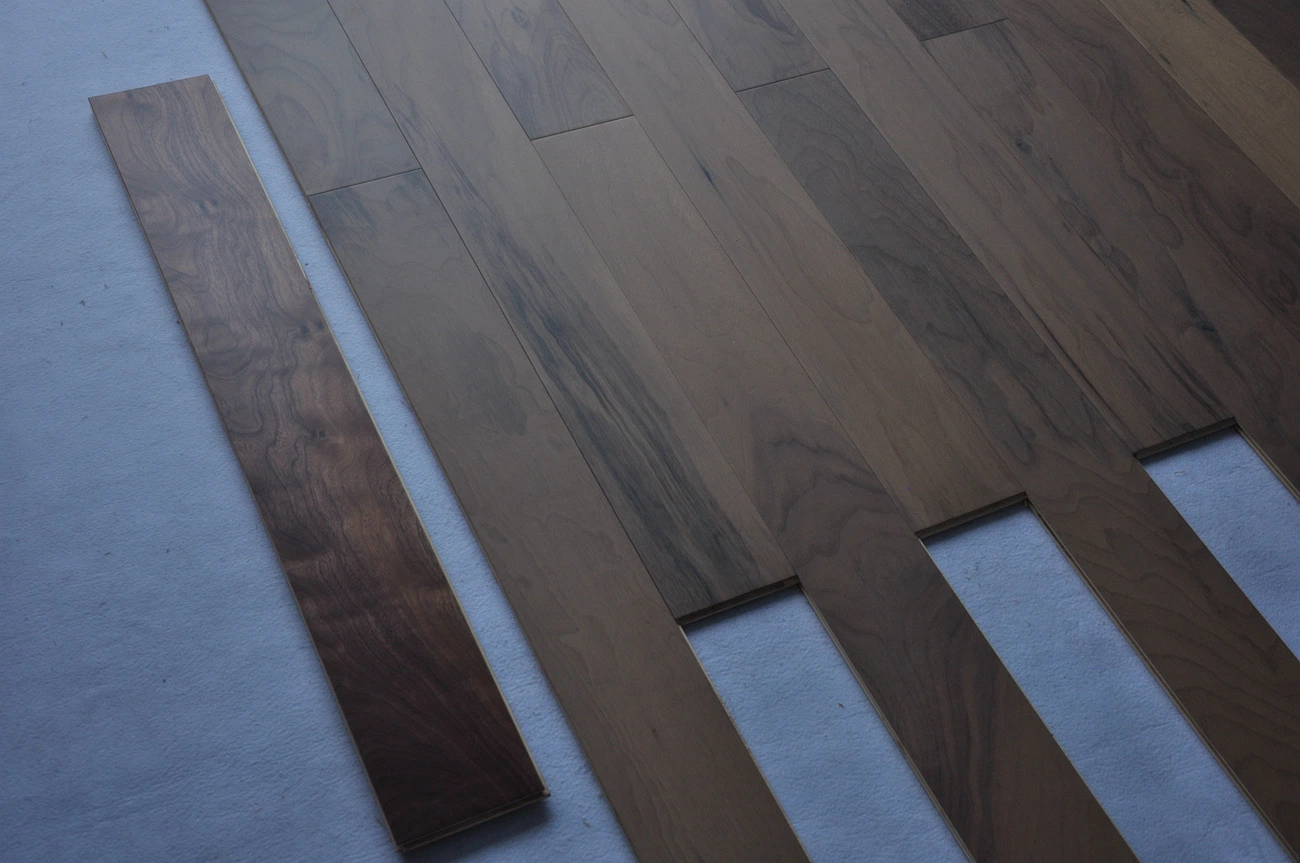 Engineered Walnut Parquet Flooring for Home Usage European White Oak Floor with CE