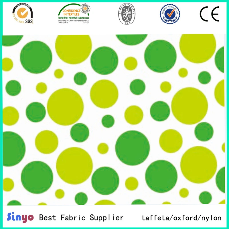 Printed Polyester 600d*300d Fabric PVC Coated for Backpacks