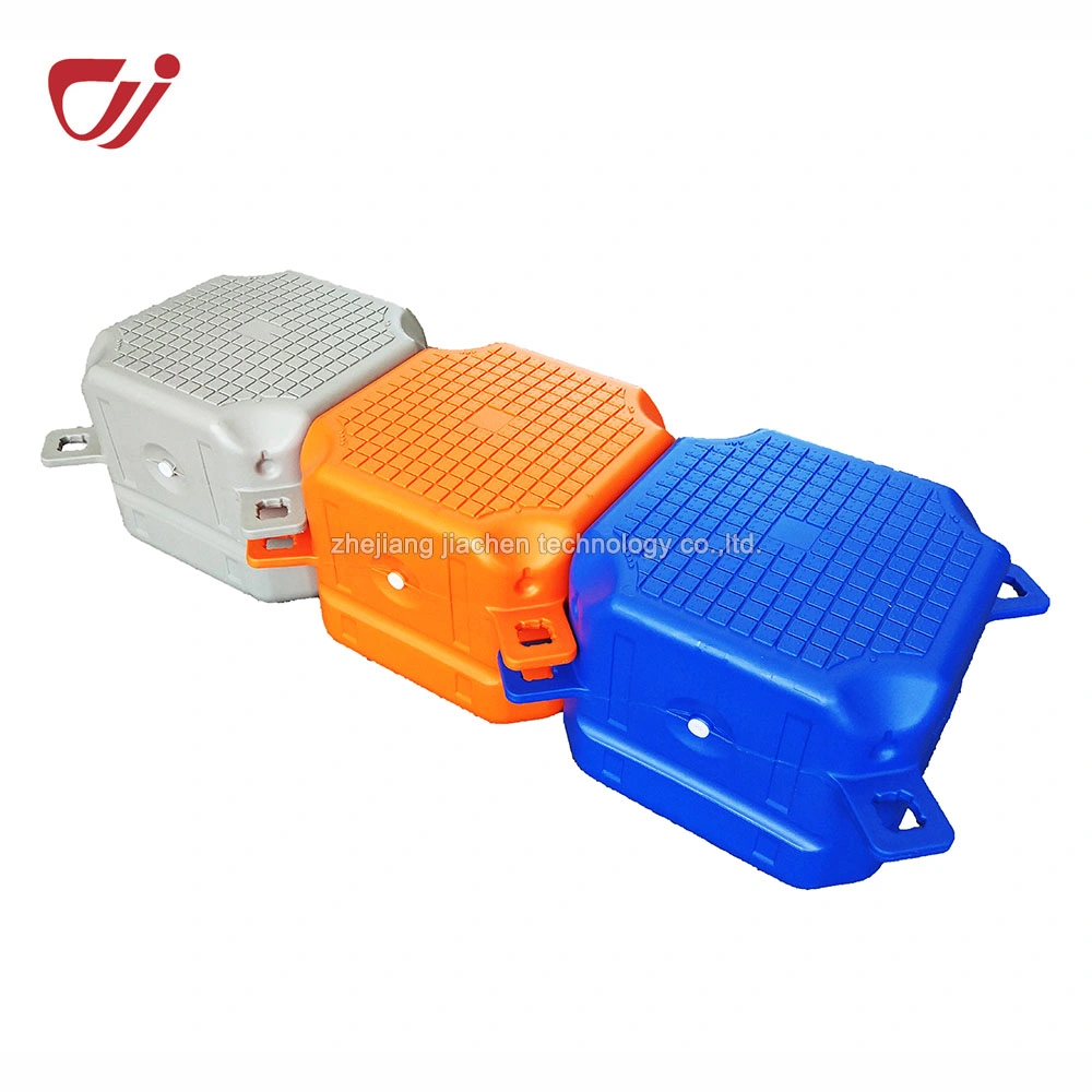 Durable Orange Single Plastic Floating Dock for Water Platform