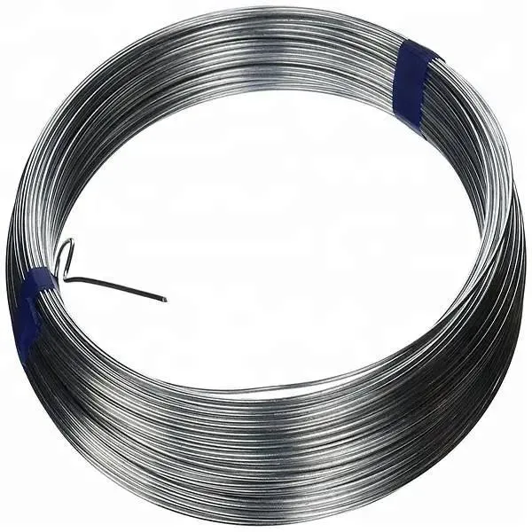 Mild Steel Binding Wire Galvanized Spring Steel Wire Carbon Stainless Surface Packing Big Gauge DIN Material Origin Coils Type