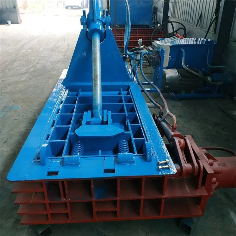 Diesel Generator Hydraulic Briquette Machine Metal Scrap Baler with Remote Control