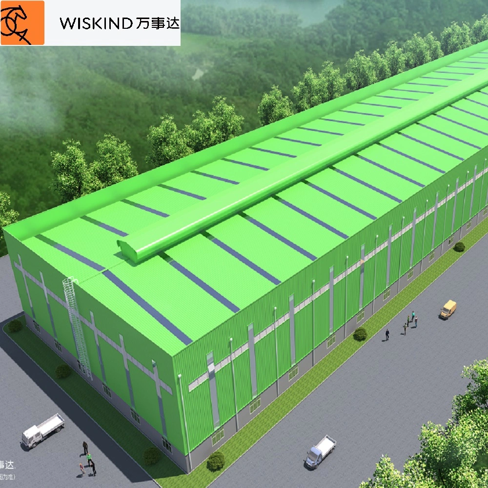 Light Steel Construction/Prefabricated/Large Span/High Quality Industrial Steel Structure Farm Building with Insulated Wall Partition and Ceiling Roof