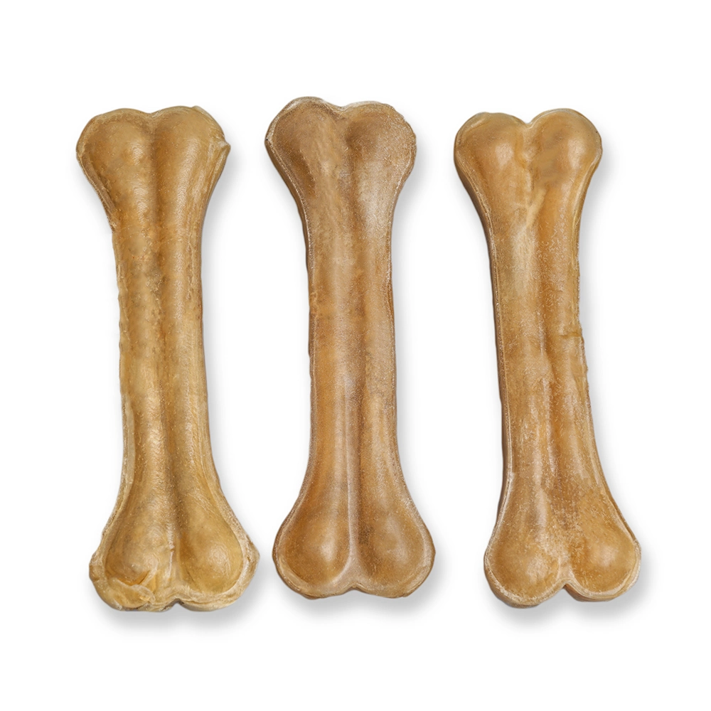 Natural Pressed Bone Rawhide Chews Dog Bone Dog Treats