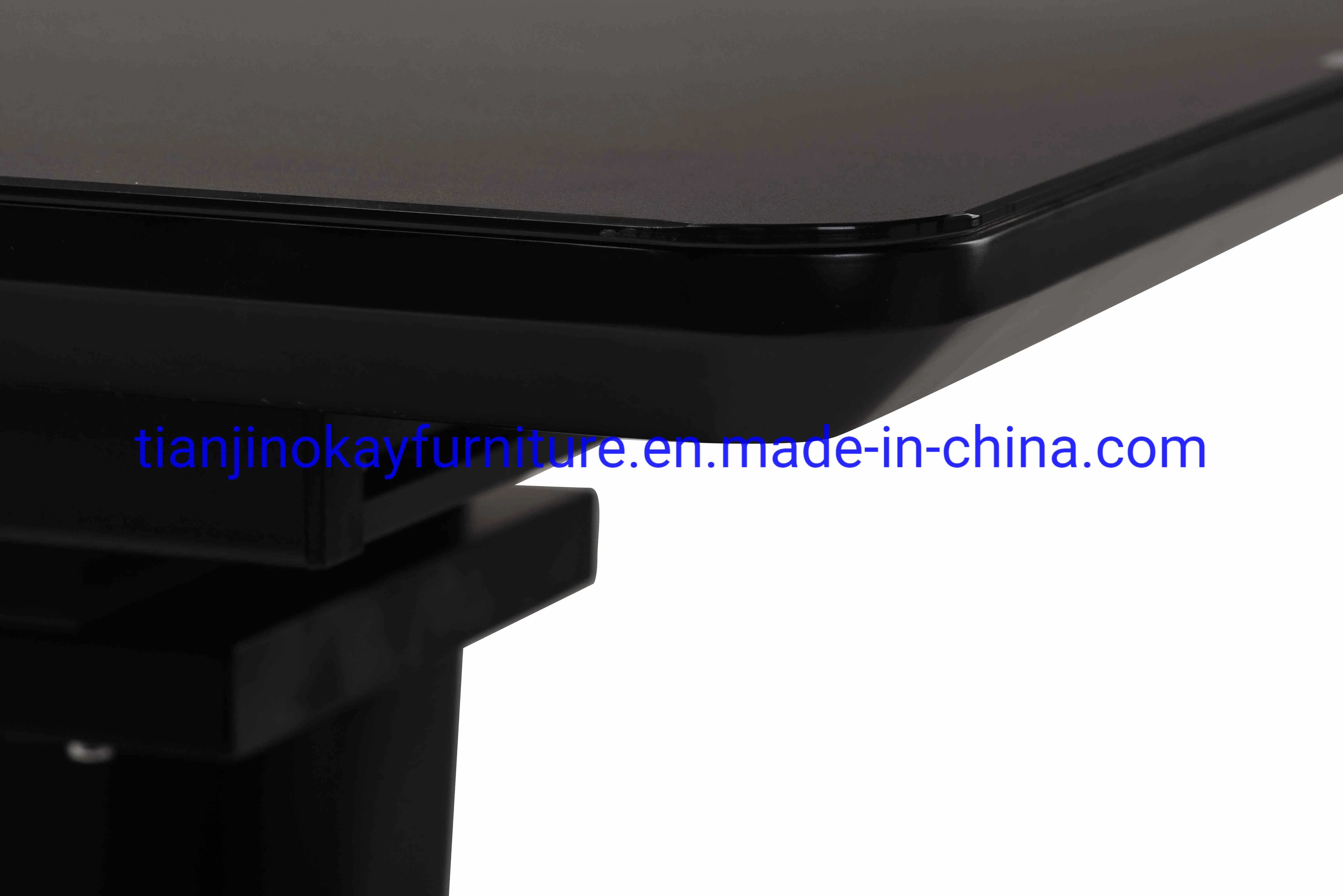 Rectangle Square Round MDF Wooden Marble Texture Dining Table Dining Tables Butterfly MID Top for 6people