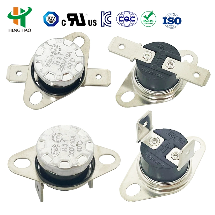 Ksd301 Over Heat Thermal Protector CQC TUV UL Temperature Sensor Cutout Switch