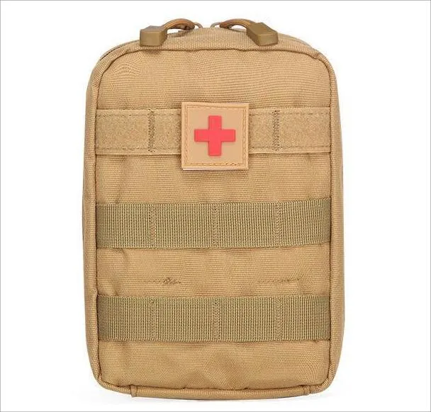 Militar exterior táctica del ventilador de la Bolsa de bolsillo adecuado de la bolsa de primeros auxilios médicos