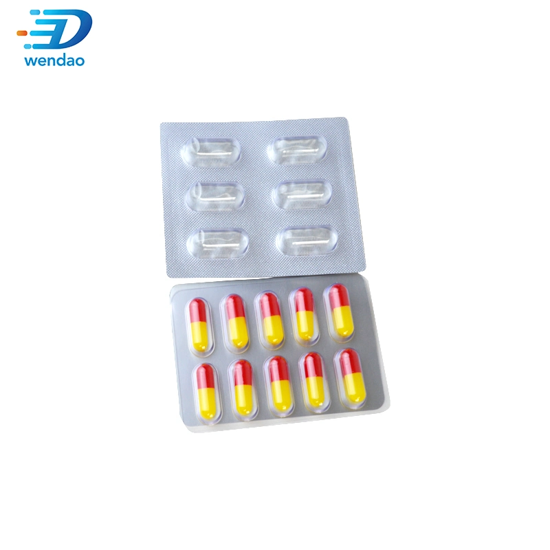 Customized Plastic Cosmetic Blister Insert PS Flocked VAC Capsule Pill Tablet Blister Packaging Tray for Package