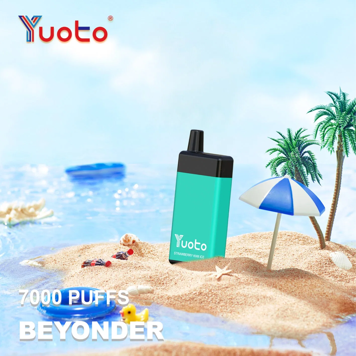 Original Yuoto 7000puffs Disposable Vape with 900mAh Rechargeable Battery E Cigarette