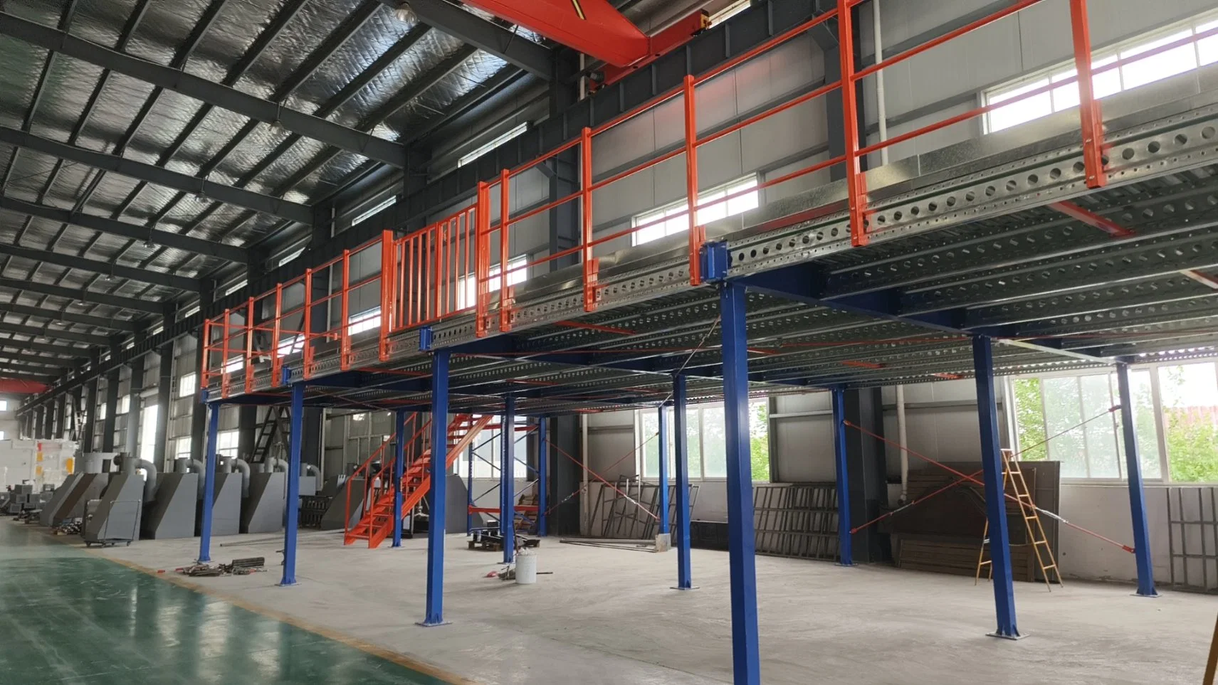 Heavy Duty Warehouse Storage Steel Flush Mezzanine Floor with High quality/High cost performance  in China