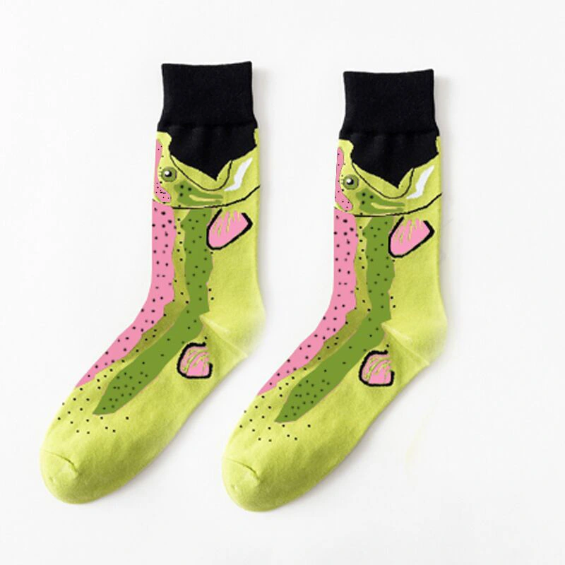 Fashion Lovers Socks Funny Novelty Animal Picture Socks