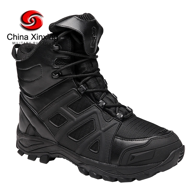 Custom MD EVA Rubber Outsole Police Army Shoes Lightweight Tactical Military Work Men's Boots