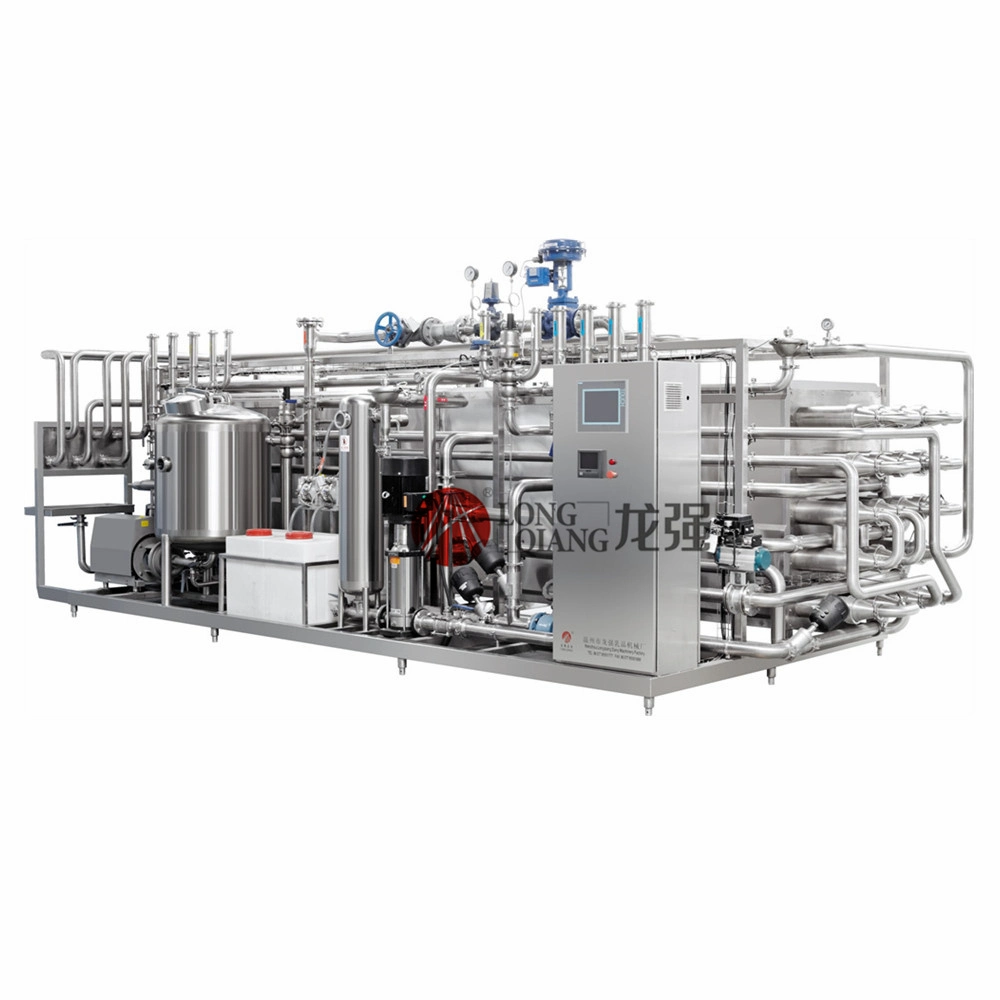 Máquina esterilizadora de alimentos líquidos asépticos UHT para pulpa de fruta nueva personalizada Esterilizador tubular Tomato Pasteurizador de fábrica