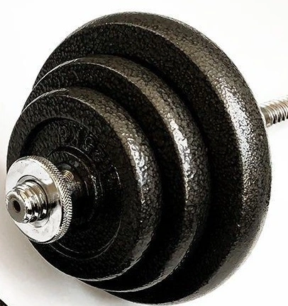 Standard Cast Adjustable Dumbbells Standard Barbell Ideal Strength Weight Plate