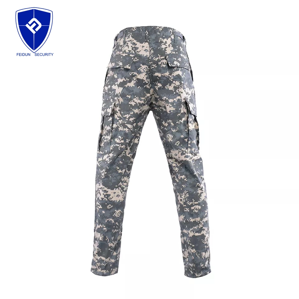 Rip-Stop Anti-Static Bdu Universal Camouflage Custom-Made American Formal Battle Dress Uniform for Outdoor Hunting