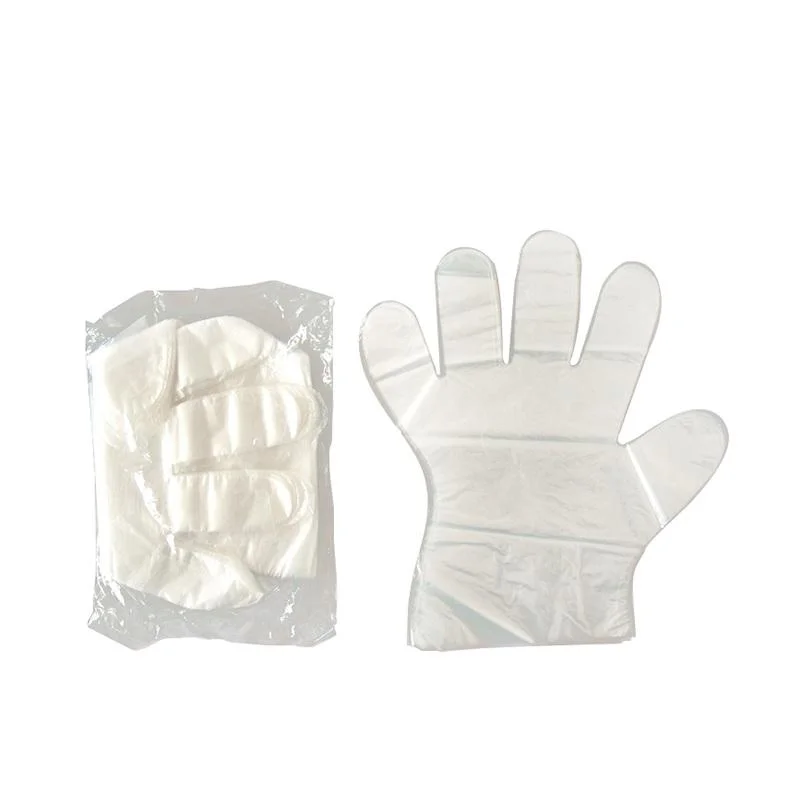 Disposable Polyethylene Glove Medical Food Grade Plastics PE Gloves