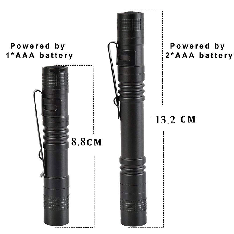 Mini caneta portátil LED Pocket Torch, médica portátil Lanterna com lumens altos