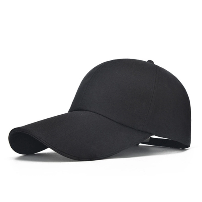 Custom Plain Black Daddy Dad Hat Polo Style Baseball Cap