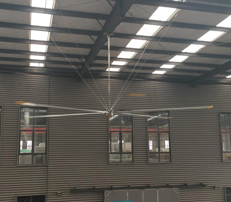 Techo de aire acondicionado enorme Hvls 24 pies ventiladores industriales