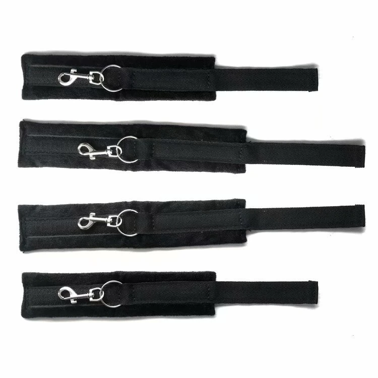 MOG profesional Fabricante esclavo BDSM restricción de bondage cinturón de sujeción Pack de cuerpo de manguitos de mano Bondage