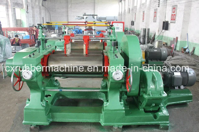 Two Roll Mixing Mill/Double Shaft Open Rubber Equipment