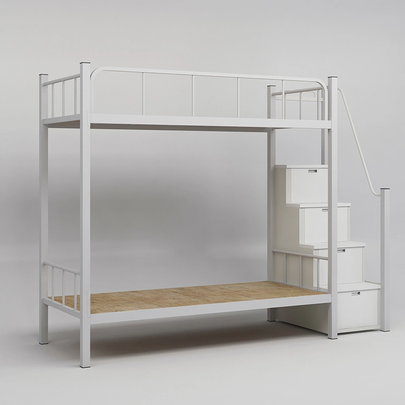 Single Couch Bed Cheap Metal Frame Bunk Bed Double-Deckers Beds