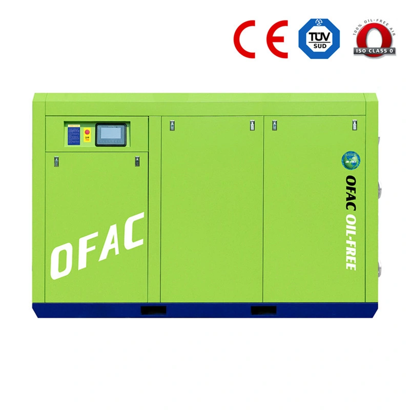 Oil-Free Integrated High Efficiency Screw and Piston Air Compressor Industrial Compressor Oil Less 6/8/10/12/16m^3/Min 40 Bar