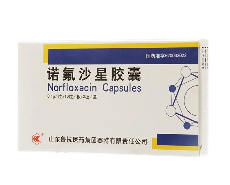 Norfloxacin Capsules for Urinary Tract Infection and Gonorrhea