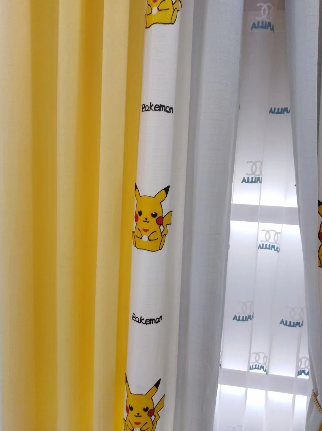 Stickerei Kinder Zimmer Vorhänge und Sheers von Pokemon