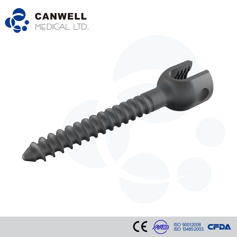 Canwell Posterior Thoracolumbar Spine Pedicle Screw Spine Implant Pedical Screw