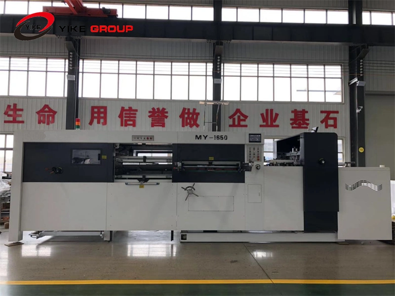 Automatic Lead Edge Flat Bed Corrugated Paper Die Cutting Machine with Full Waste Stripping