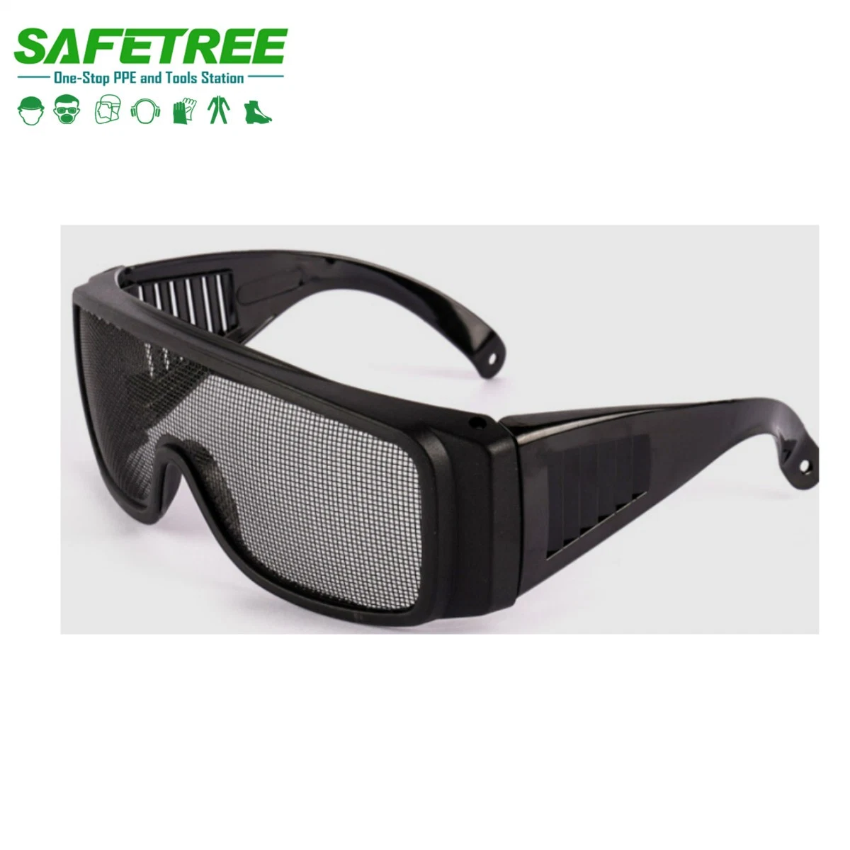 China Eye Protection ANSI Z87.1 Mesh Safety Goggles PPE Glasses