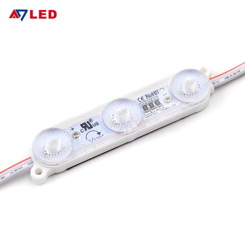 175 Deg DC 12V Daylight White 1.08W Injection LED Module Backlight 2835 SMD Decorative LED Module Light for Letter Sign Advertising with LED Driver