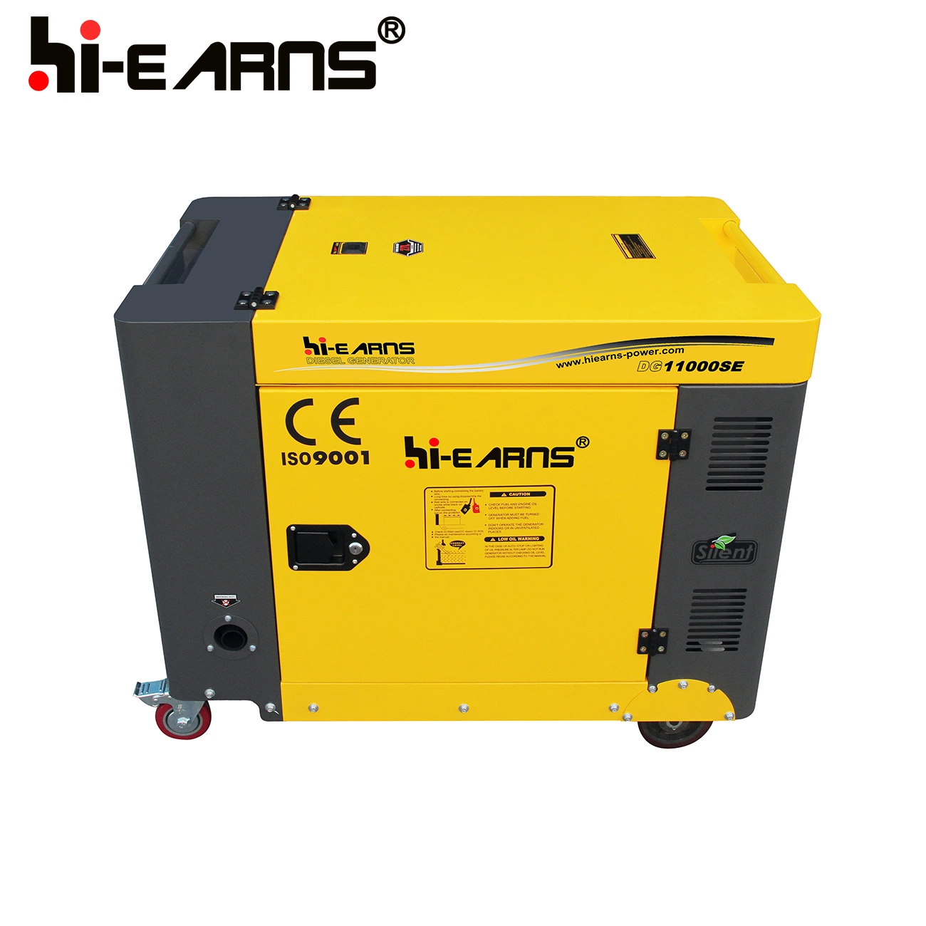 Silent Type Openable Canopy Power 7.5kw 7.5kVA Single Portable Silent Diesel Generating Set