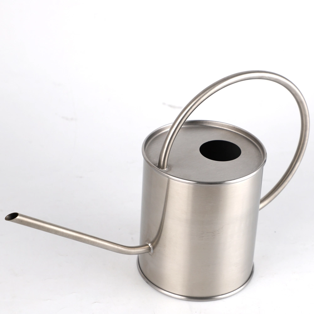 1.5L Metal Color Painting Long Spout Stainless Steel Watering Can