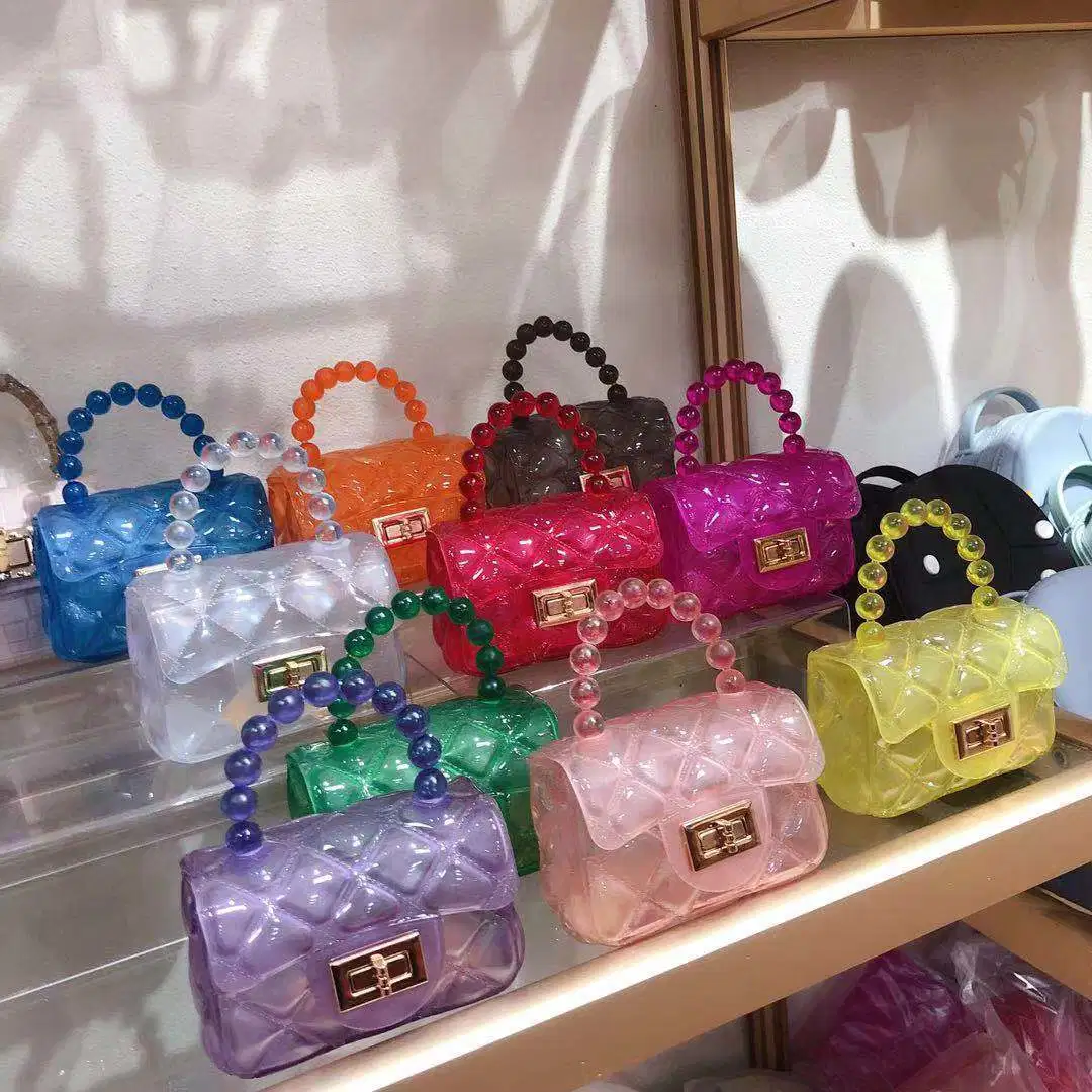 Transparent Jelly Bag Women's Bag Wholesale/Supplier PVC New Jelly Bag Woman