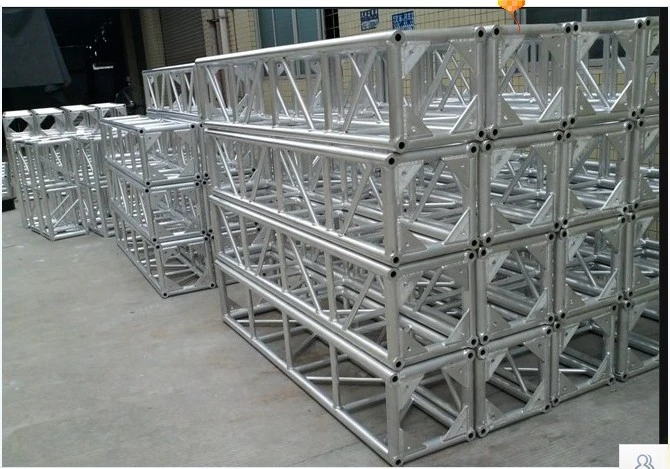 Aluminum Wedding Event Stage Truss System Portable Speaker DJ Lighting Truss Display