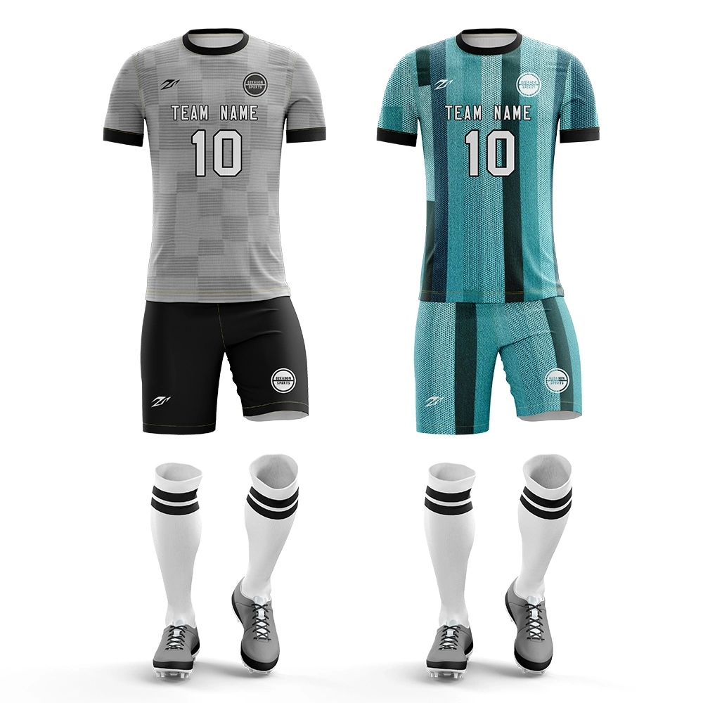 2023 New Quick Dry Soccer Jersey for Kids Custom Sublimation Polyester Boys Football Shirts