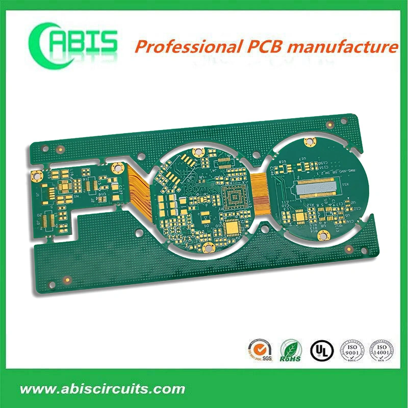 Shenzhen Printed Circuit Board HDI Enig 6 Layers Rigid Flex PCB