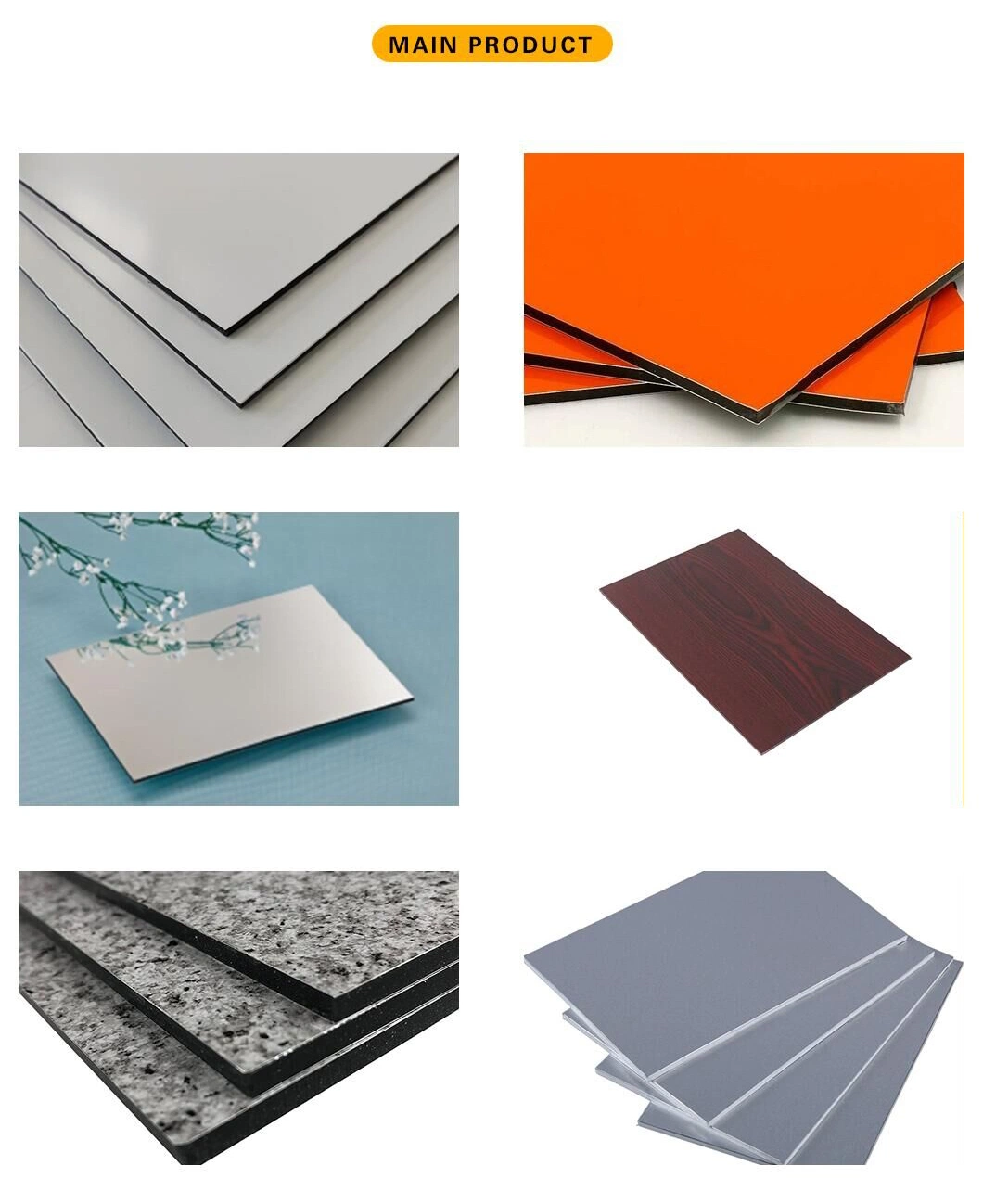 Fiberglass Roof Aluminum Composite Cladding Panels