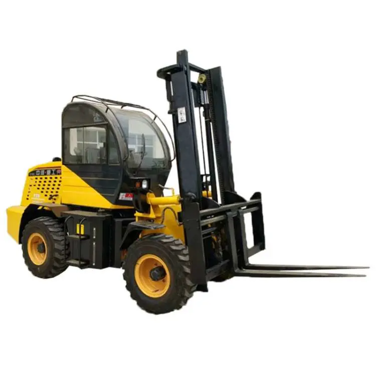 Forward-Moving Manual Hydraulic Diesel Forklift Reach Fork Lift Trucks