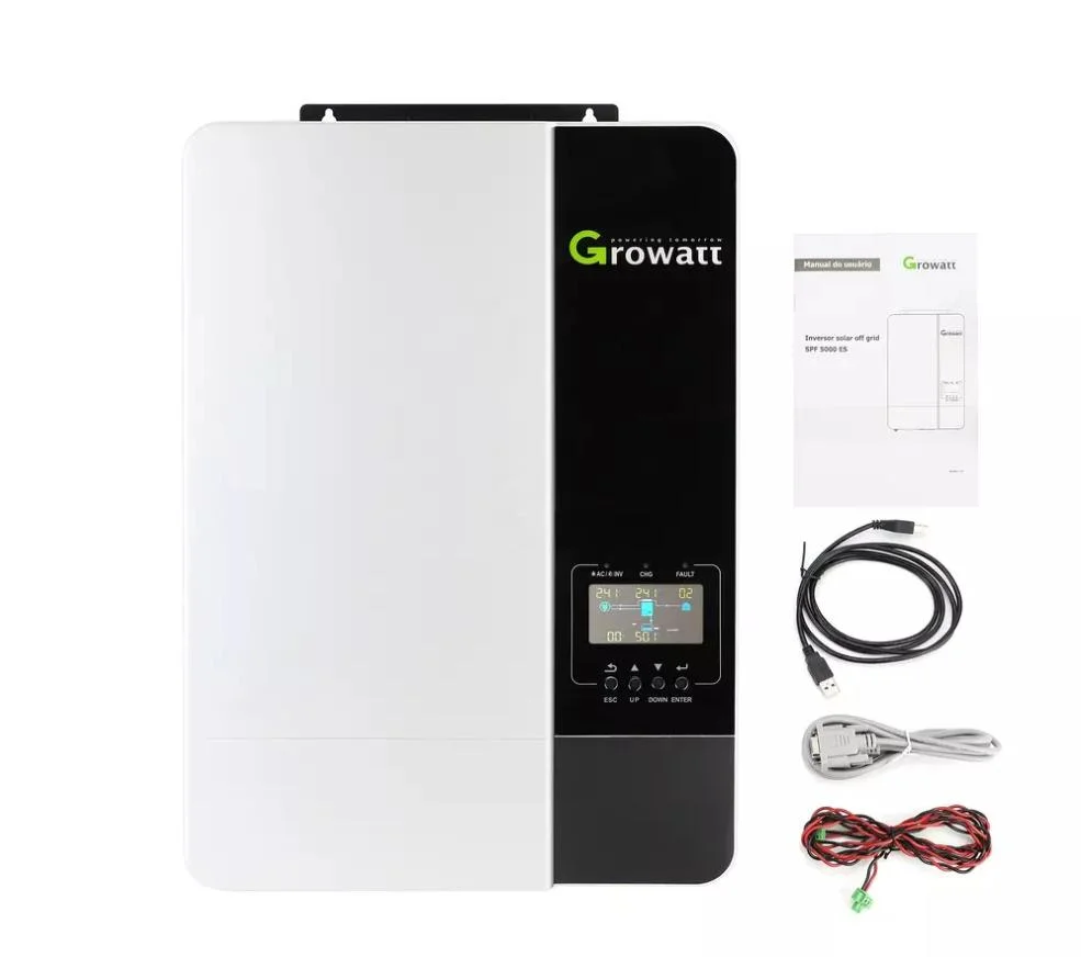 Growatt inversor solar SPF 3500es SPF5000 Es MPPT fuera de la red 5kVA a 48VDC a 220V sin batería para el hogar