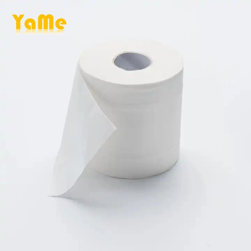 Le papier de toilette 2ply 350 feuilles vrac 3plis 3 plis de l'exportation personnalisés Makers ome de pâte de bois de couleur rose de recyclage du papier de toilette de tissus doux personnalisé