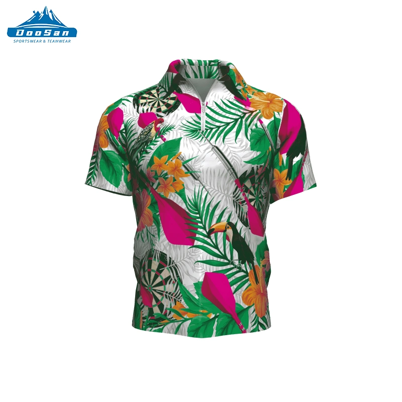 Custom Sublimated Design Team 100% Polyester Darts Shirts